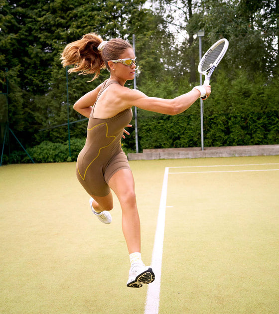 Tennis jumpsuit hotsell