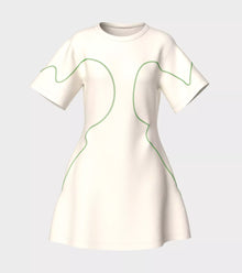  THE #IMPERFECTLYPERFECT LINES TENNIS DRESS